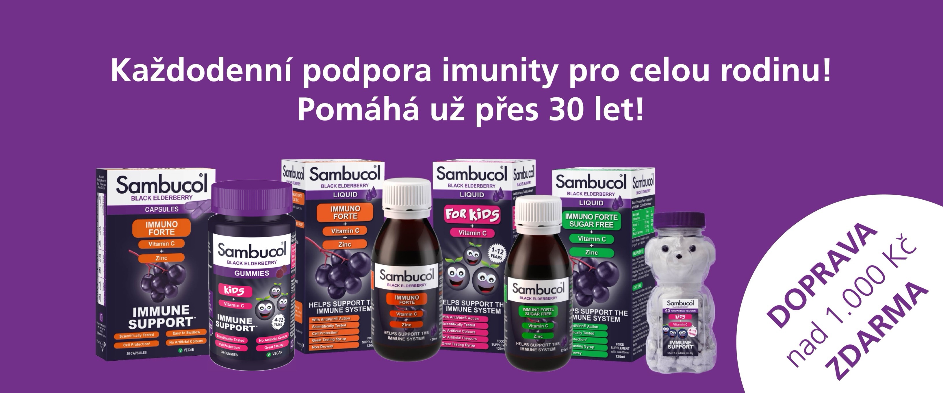 Portoflio Sambucol nové