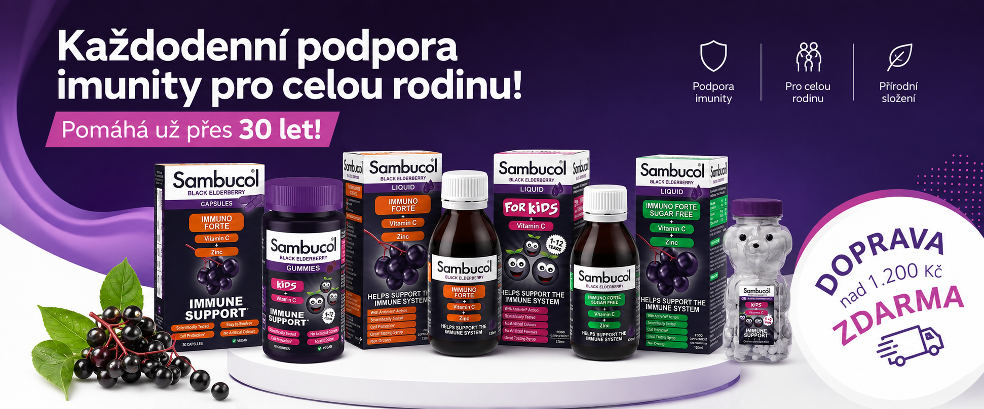 Portoflio Sambucol nové 2026