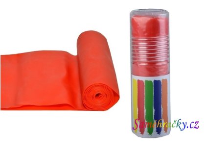 aerobic band 2 m posilovaci guma specialne silna oranzova