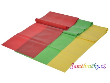 aerobic band posilovaci gumovy pas 120x15 cm ruzne tuhosti