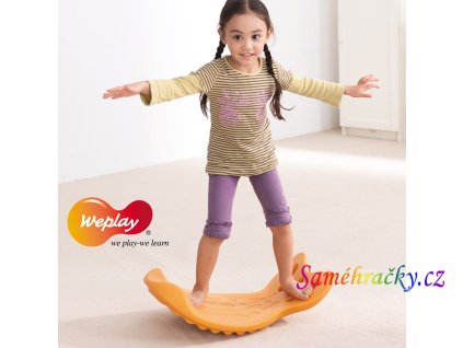 weplay balancni deska whally board oranzova