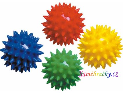 Ježek 5 cm masážní míček (Barva Červená)