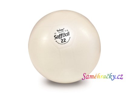 soffball maxafe 22 cm bily mic pilates