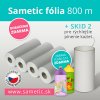 Sametic 800 metrov fólie + zdravá fľaša Mědílek + SKID-2 do kaziet košov Sangenic, Angelcare a ďalších košov na plienky [bezplatné doručenie]