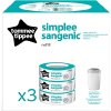 Simplee Sangenic cassettes - refillable with Sametic foil - 3 pc