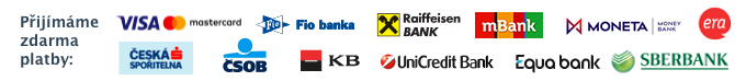 Přijímáme zdarma platby