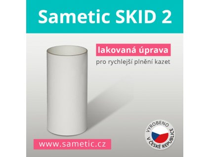 Sametic SKID-2 - hladká papierová trubica pre rýchlejšie a pohodlnejšie plnenie kaziet