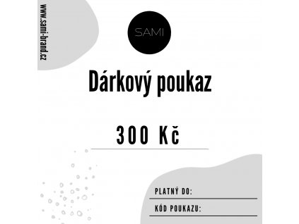 UNI dárkový poukaz 300