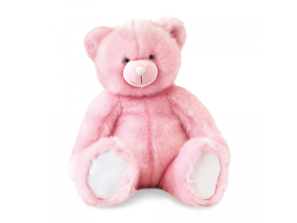 Plyšový medvídek růžový - 60cm