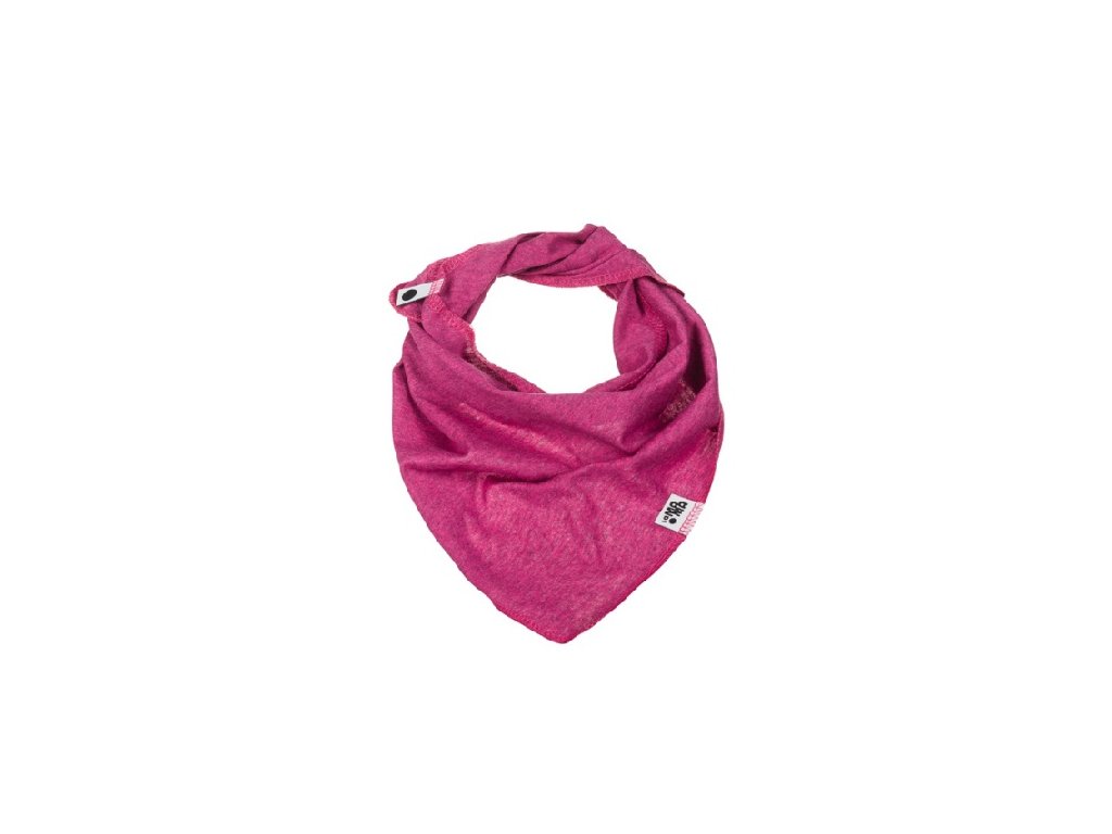 Bavlněný šátek - růžový melírovaný