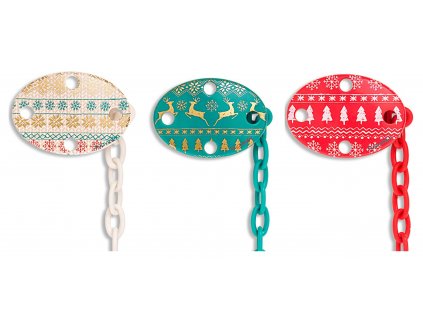 Vánoční kolekce 2016 - Klip na šidítko ovál +0m