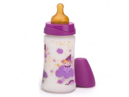 Láhev PP široké hrdlo - 270 ml - SILIKON