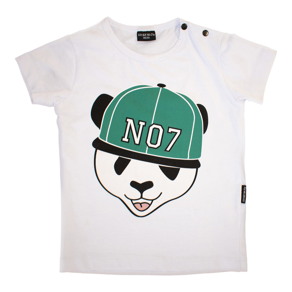 Panda t-shirt - zelené Velikost: 62/68