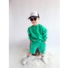 Bavlněná mikina funkids - green