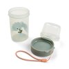 To go 2 way snack container L Croco Green Detail 3 PS 700x