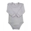 145247 275056 rostouci body dlouhy rukav zebrovana bavlna ocelove sede