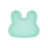 Silikonový svačinový box Bunny - mint