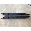Set pro dřevěné žaluzie exterier - výška 48 cm x šířka 120 cm - antracit (síla desky 20 mm)