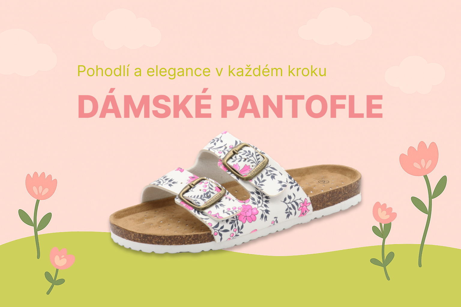 Dámské pantofle SAMLUX
