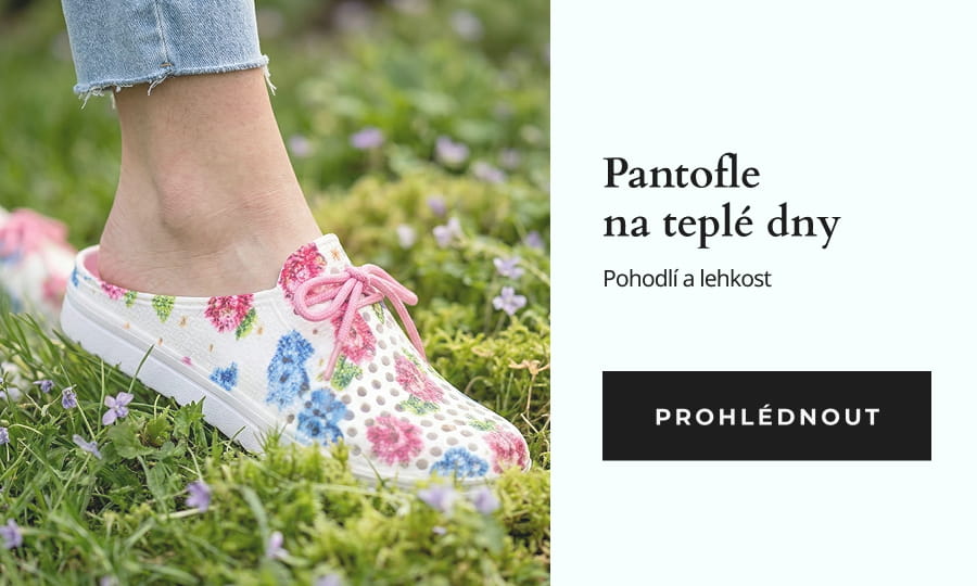 Lehké pantofle pro ženy i muže