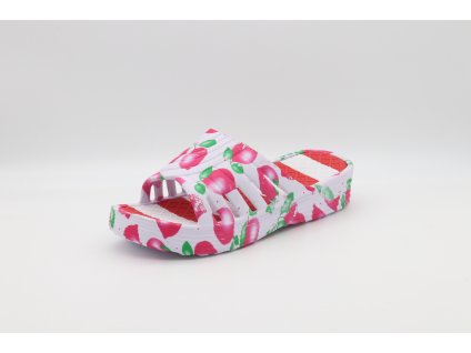 Dámské letní pantofle A24 red