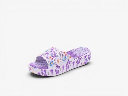 Dámské letní pantofle A8802 purple