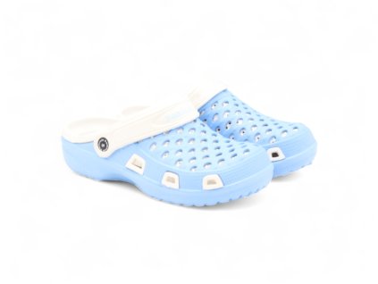 Dámské clogsy světle modrá 369