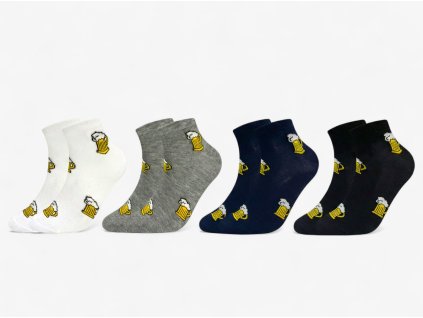 Panske ponozky s motivem piva min