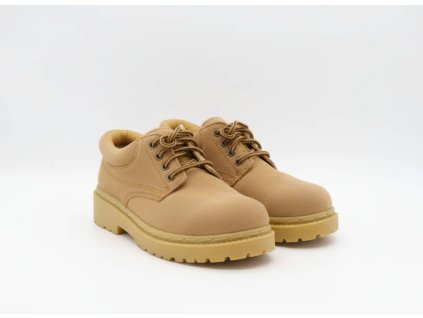 Panske kozene pracovni boty camel