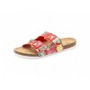 Dámské korkové biopantofle 9018 red