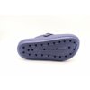 Dámské clogsy s kožíškem modré 588A