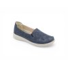 Dámské mokasíny modré 22502-6