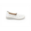 Dámské mokasíny bílé 22502-2
