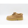 Pánské kožené pracovní boty 041 camel
