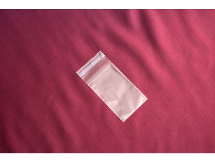 PP sáček s lepící klopou 80x120mm/30µm