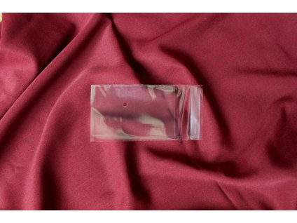 PP sáček s dírkou a lepicí klopou 80x120+40mm/40µm