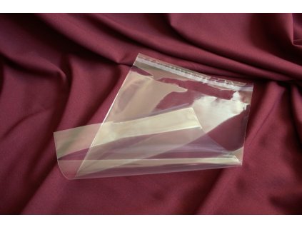 PP sáček s lepící klopou 250x350mm/30µm