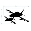 Samolepka Jets