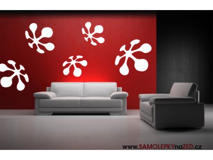 Květy - skvělá dekorace do bytu (barva bílá)