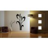 Tulipán - samolepka na zeď, úžasná dekorace | SAMOLEPKYnaZED.cz (barva černá)