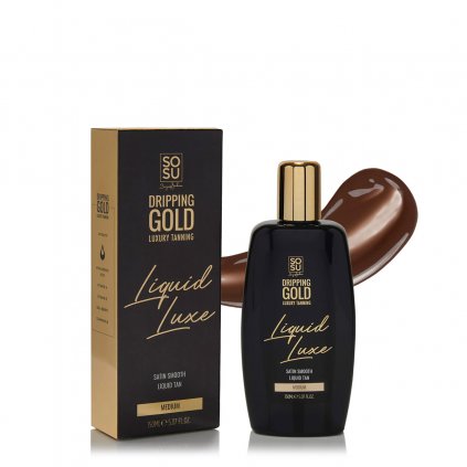 dripping gold liquid luxe medium samoopalovaci mleko