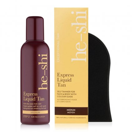 He Shi Express Liquid Tan 300ml samoopalovacie mlieko