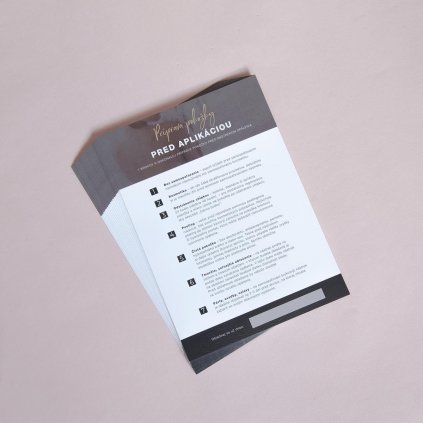 SPRAYTAN letak pred aplikaciou samoopalovacieho cukroveho nastreku