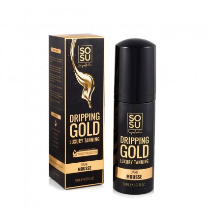 dripping gold mousse dark samoopalovacia pena