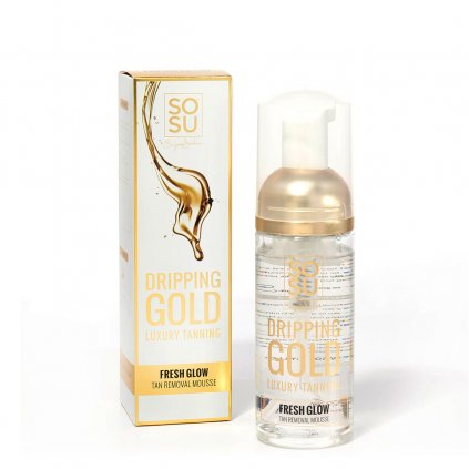 dripping gold fresh glow tan removal mousse cistiaca pena samoopalovanie