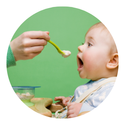 Příjem potravy u dětí