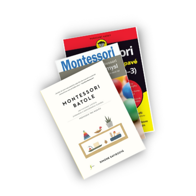 Recenze na 3 knihy o Montessori pedagogice od Máma pediatr