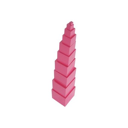 Růžová věž - zmenšená verze