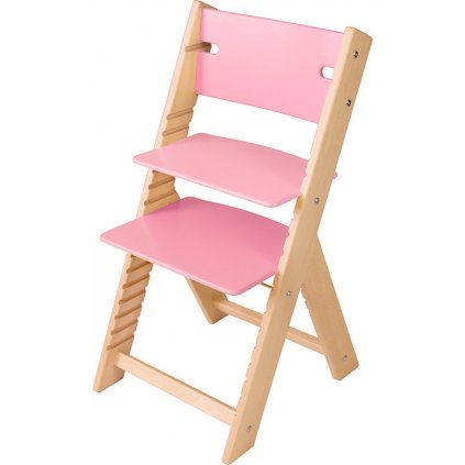 Rostoucí židle Sedees Line – růžová