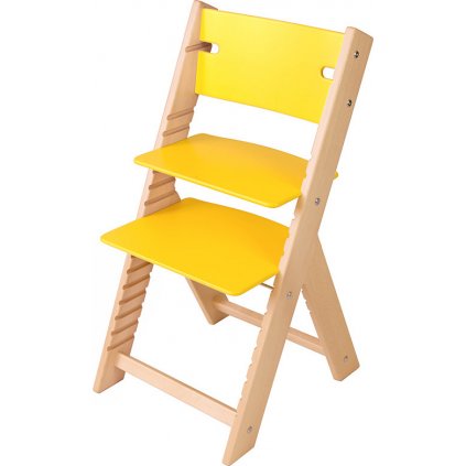 Rostoucí židle Sedees Line – žlutá